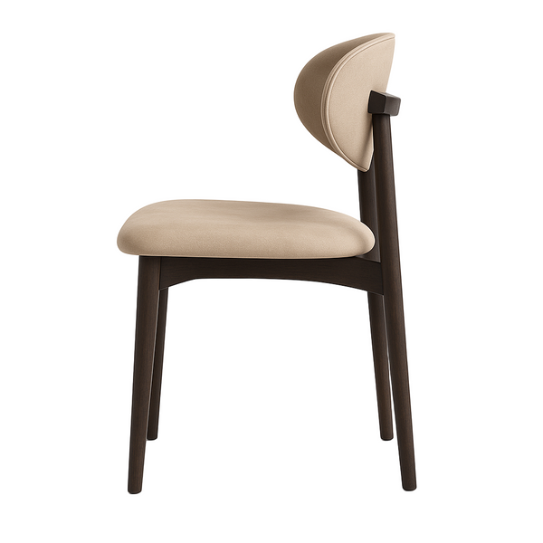 Scaun tapitat piele naturala | model TINA