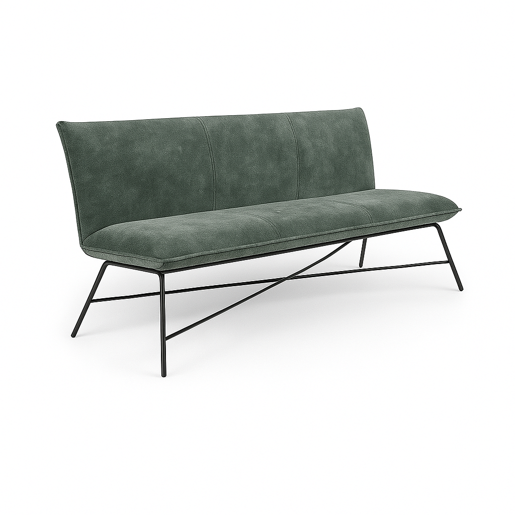 Bancheta catifea ROSCATA | model FLIP