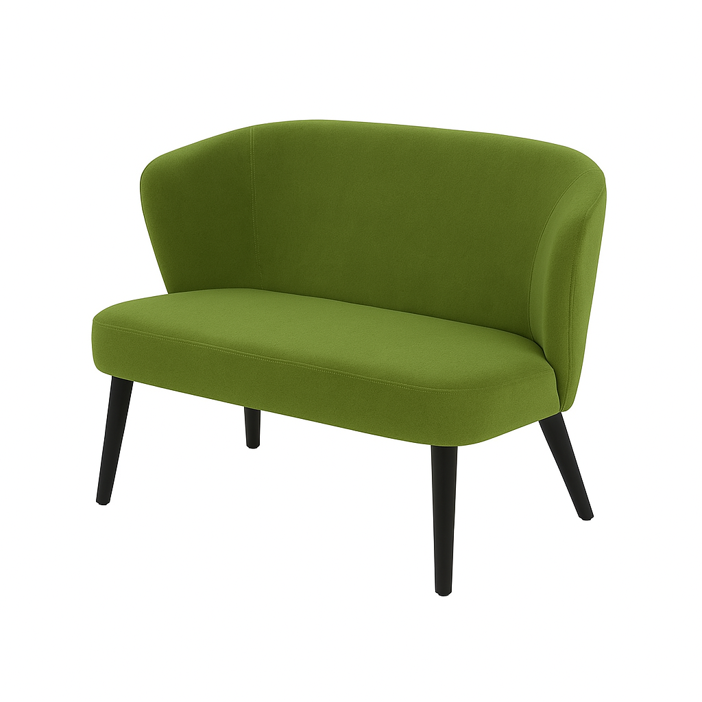 Bancheta catifea LOTUS culoare VERDE DESCHIS