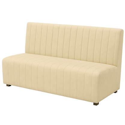 Bancheta catifea LUIGI culoare BEJ