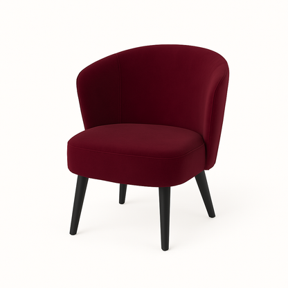 Fotoliu catifea ROSIE | model LOTUS