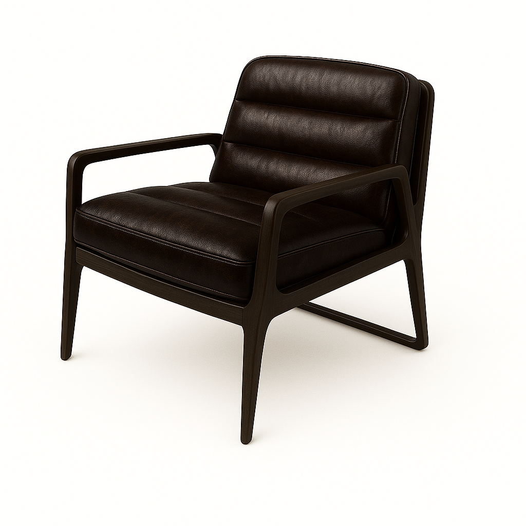 Fotoliu piele MARO INCHIS | model DARI