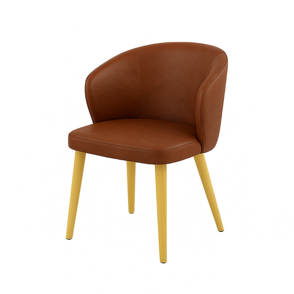 Scaun piele BEJ | model BRUNO