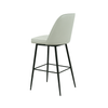 Scaun bar piele naturala ALBASTRA | model FOX