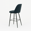 Scaun bar piele naturala ALBASTRA | model FOX