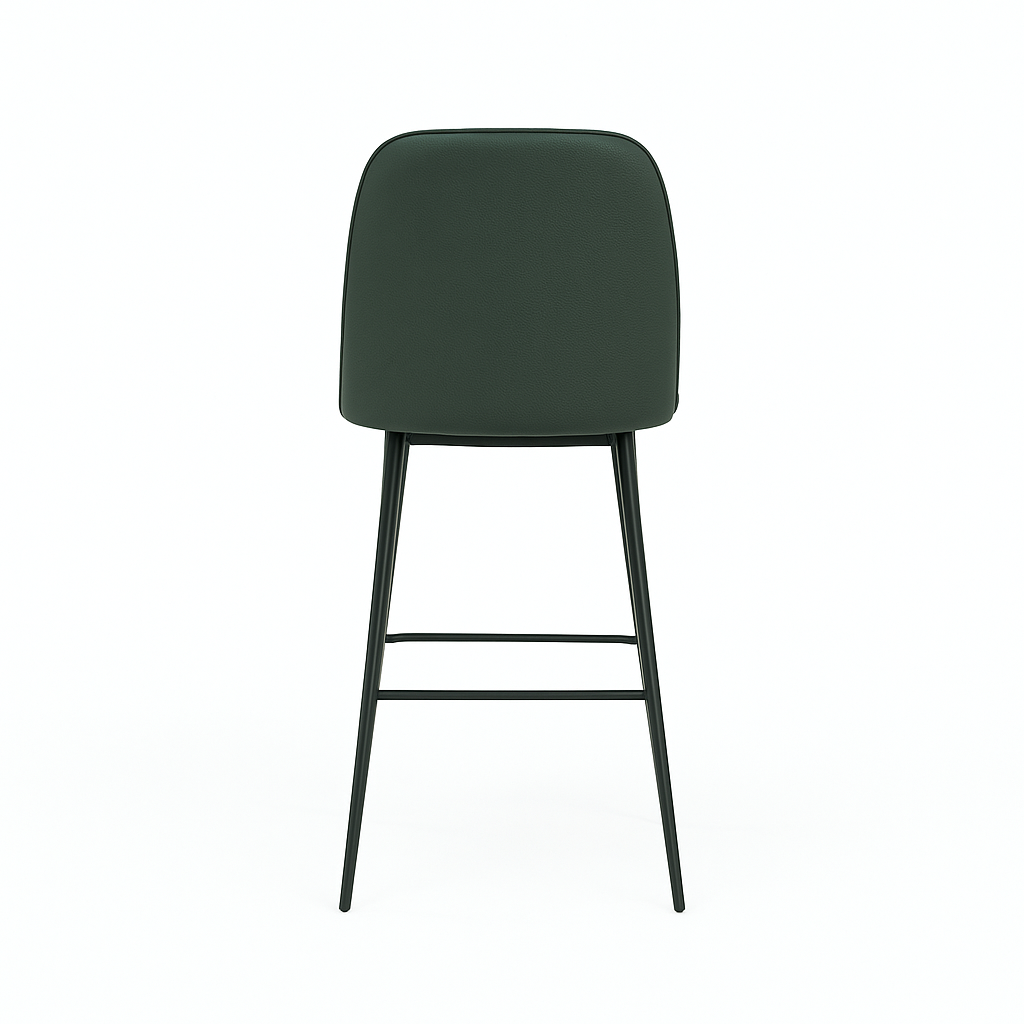 Scaun bar piele naturala ALBASTRA | model FOX