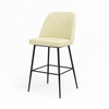 Scaun bar piele naturala ALBASTRA | model FOX