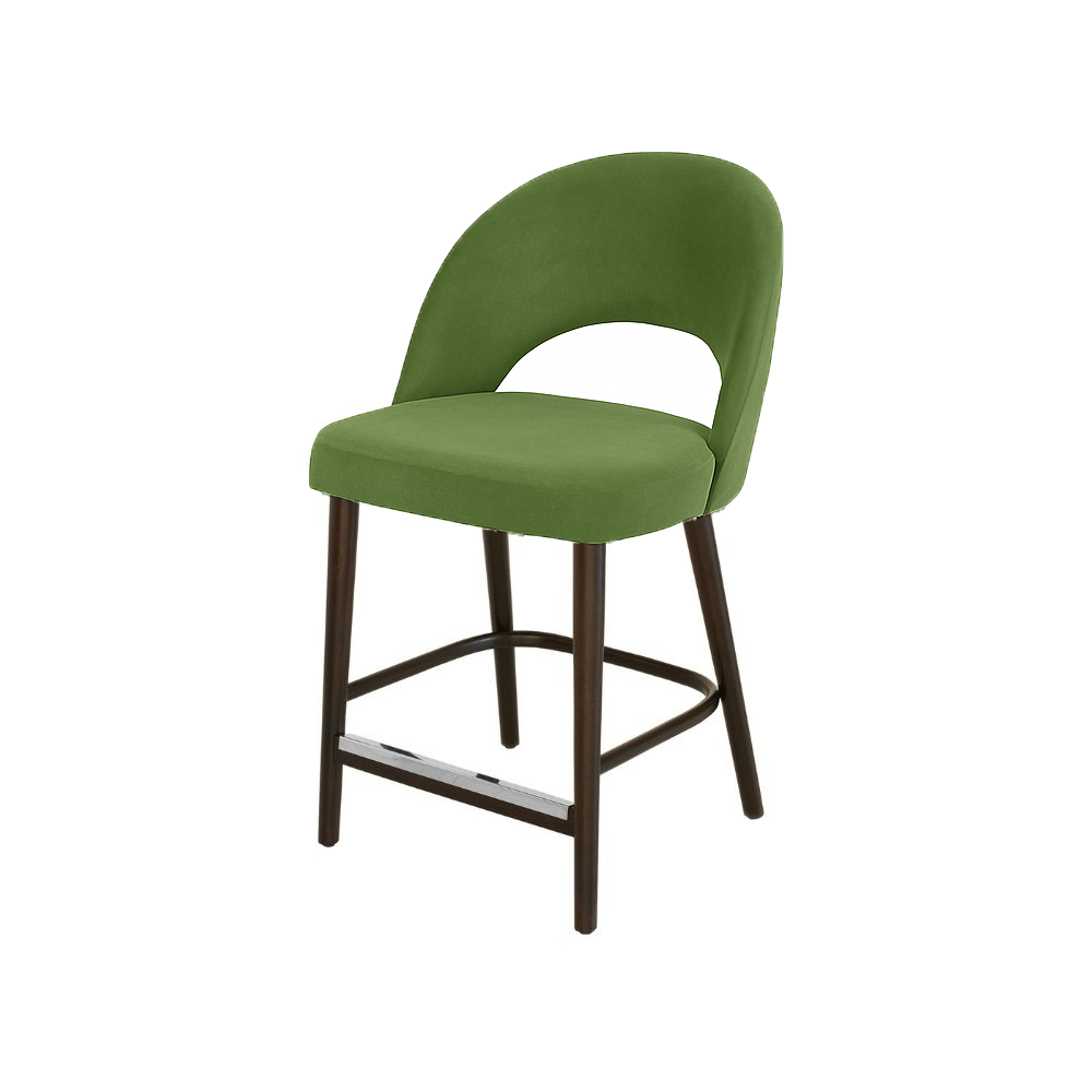 Scaun bar catifea VERDE | model EXPRES