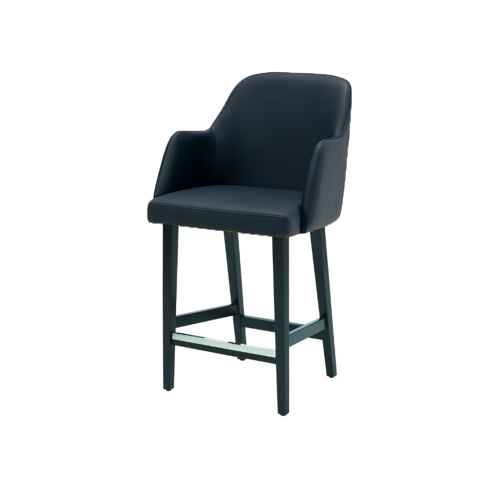 Scaun de bar piele ALBA | model PINO