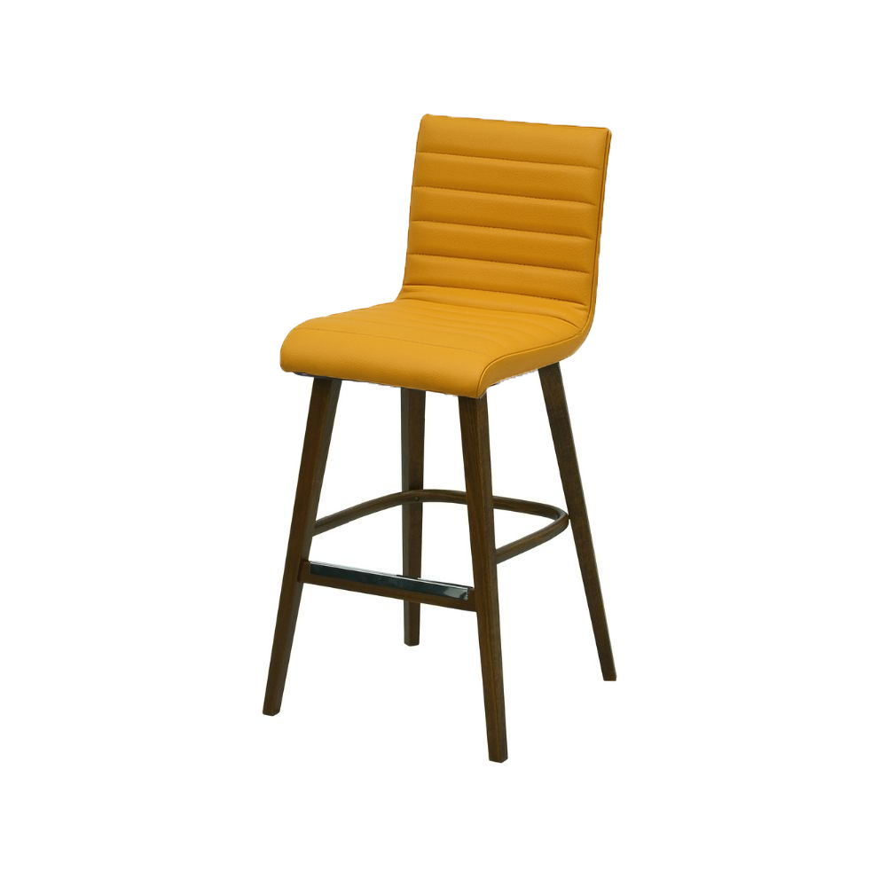 Scaun bar piele naturala ALBA | model RIGA