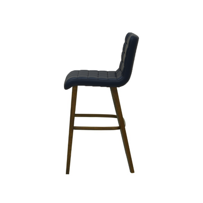 Scaun bar piele naturala VERDE | model RIGA
