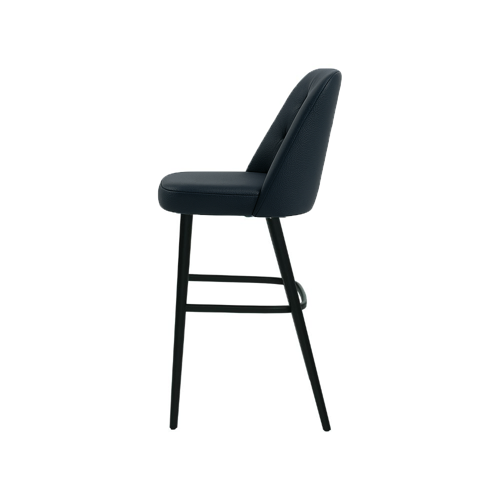 Scaun bar piele GALBENA | model SCOT