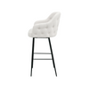 Scaun bar piele GALBENA | model TEONA