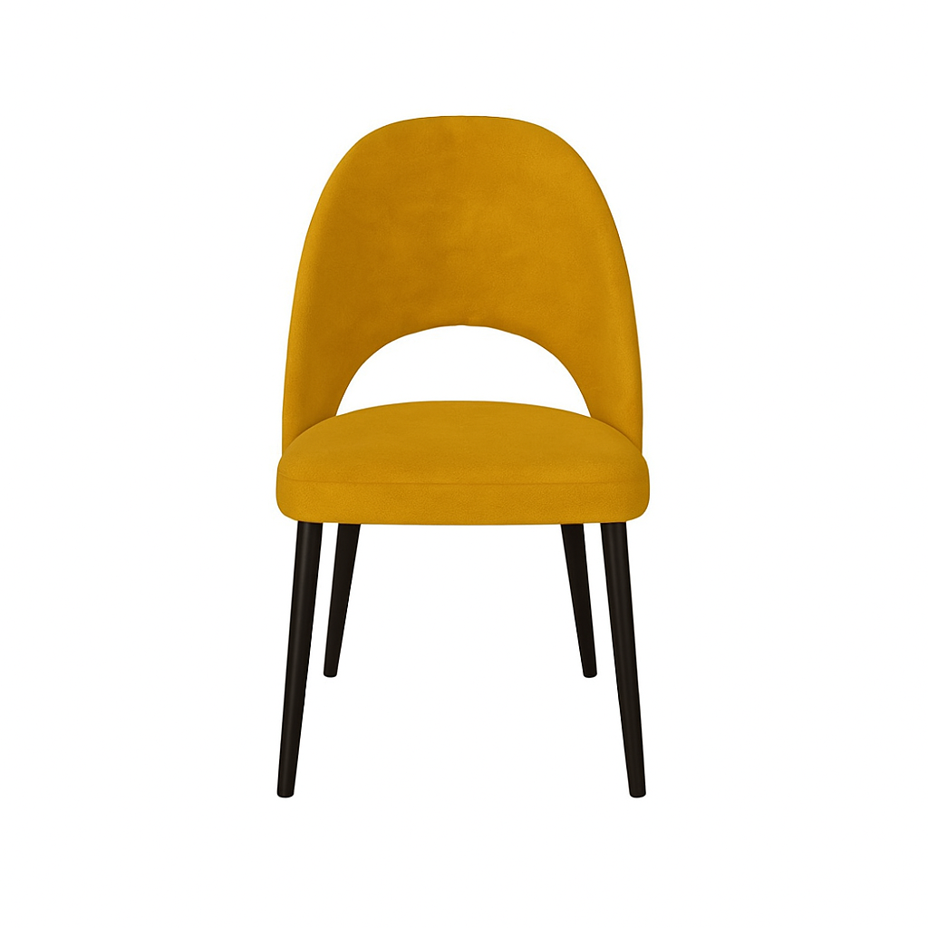 Scaun catifea GALBENA | model EXPRES