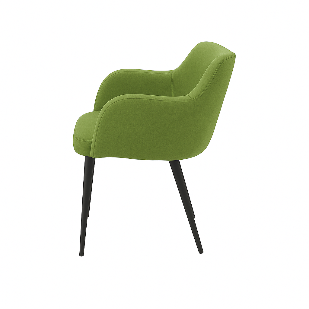 Scaun catifea GALBENA | model PERDIX