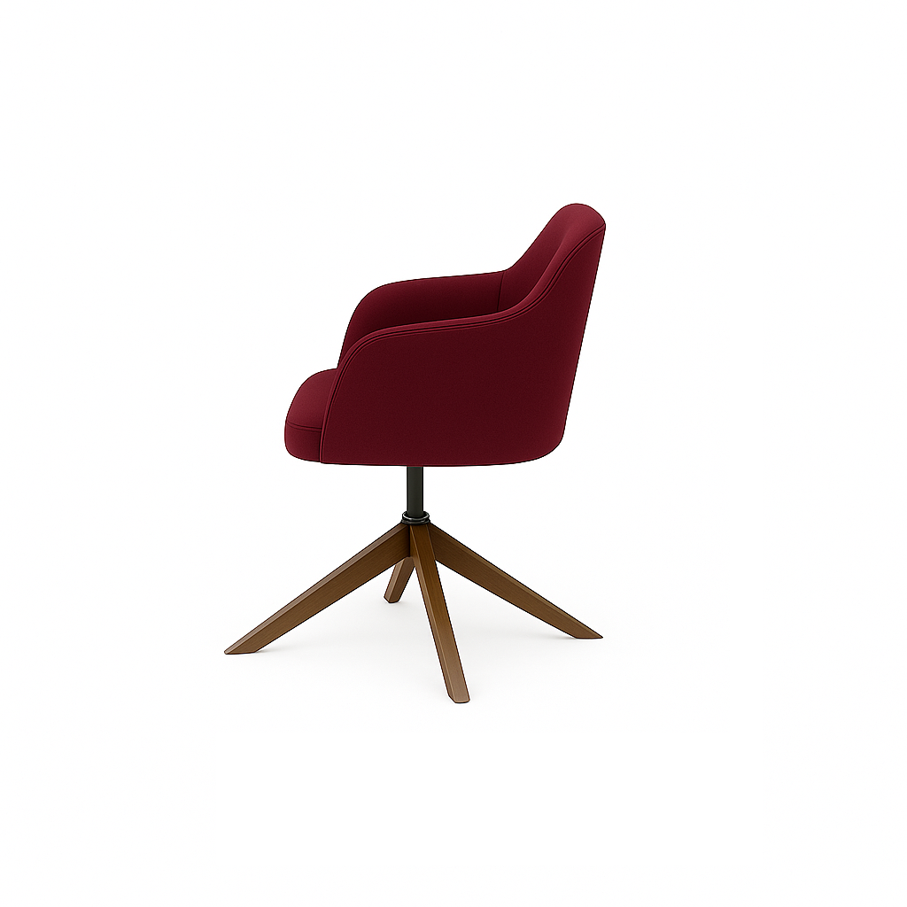 Scaun catifea ALBASTRA | model ROBI