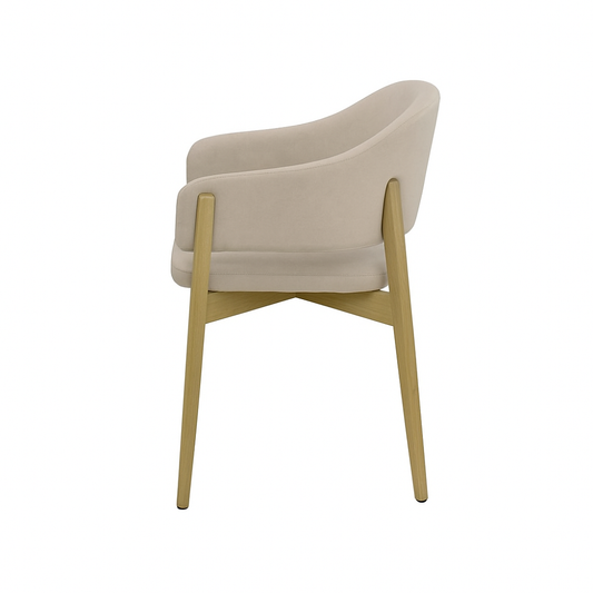 Scaun catifea BEJ | model ALMA