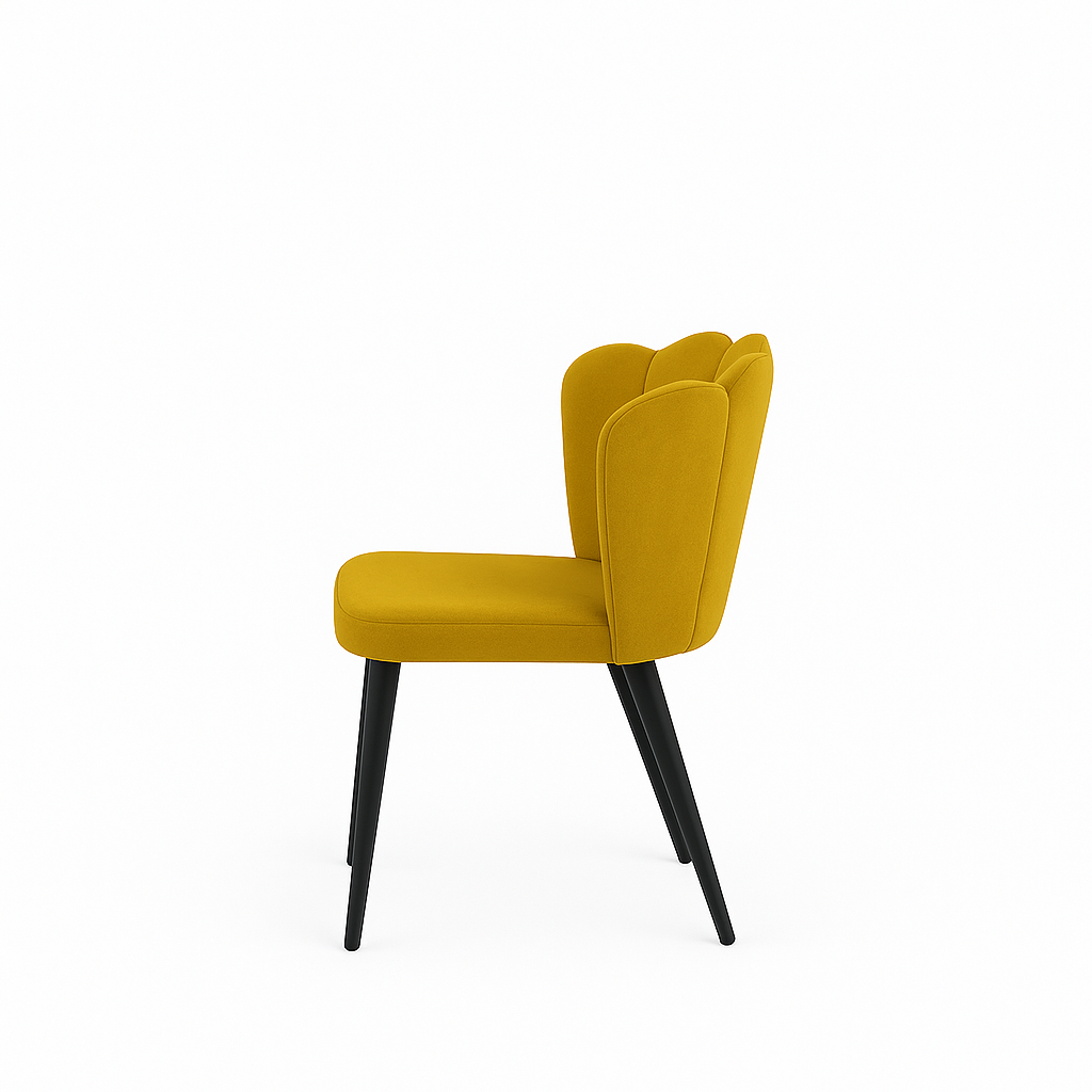 Scaun catifea ALBASTRA | model ARIA