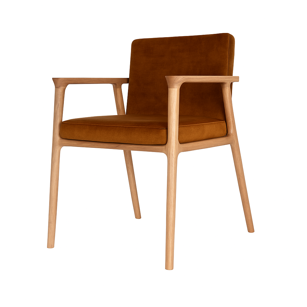 Scaun catifea MARO | model GASPARO