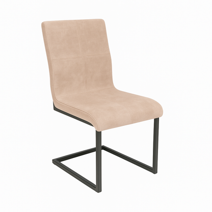 Scaun catifea GRI | model INDU QUADRANT A