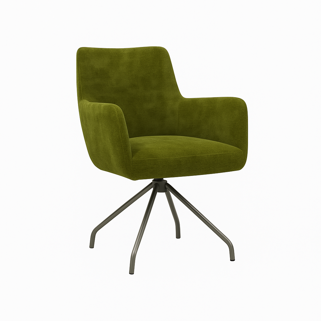 Scaun catifea GRI | model PISTA B