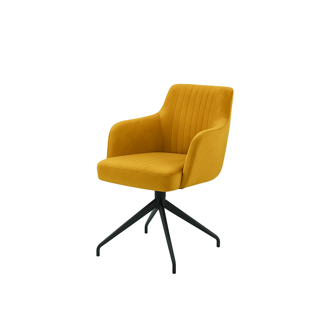 Scaun catifea ALBASTRA | model SOHO