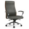 Scaun birou piele GRI | model BOSS P