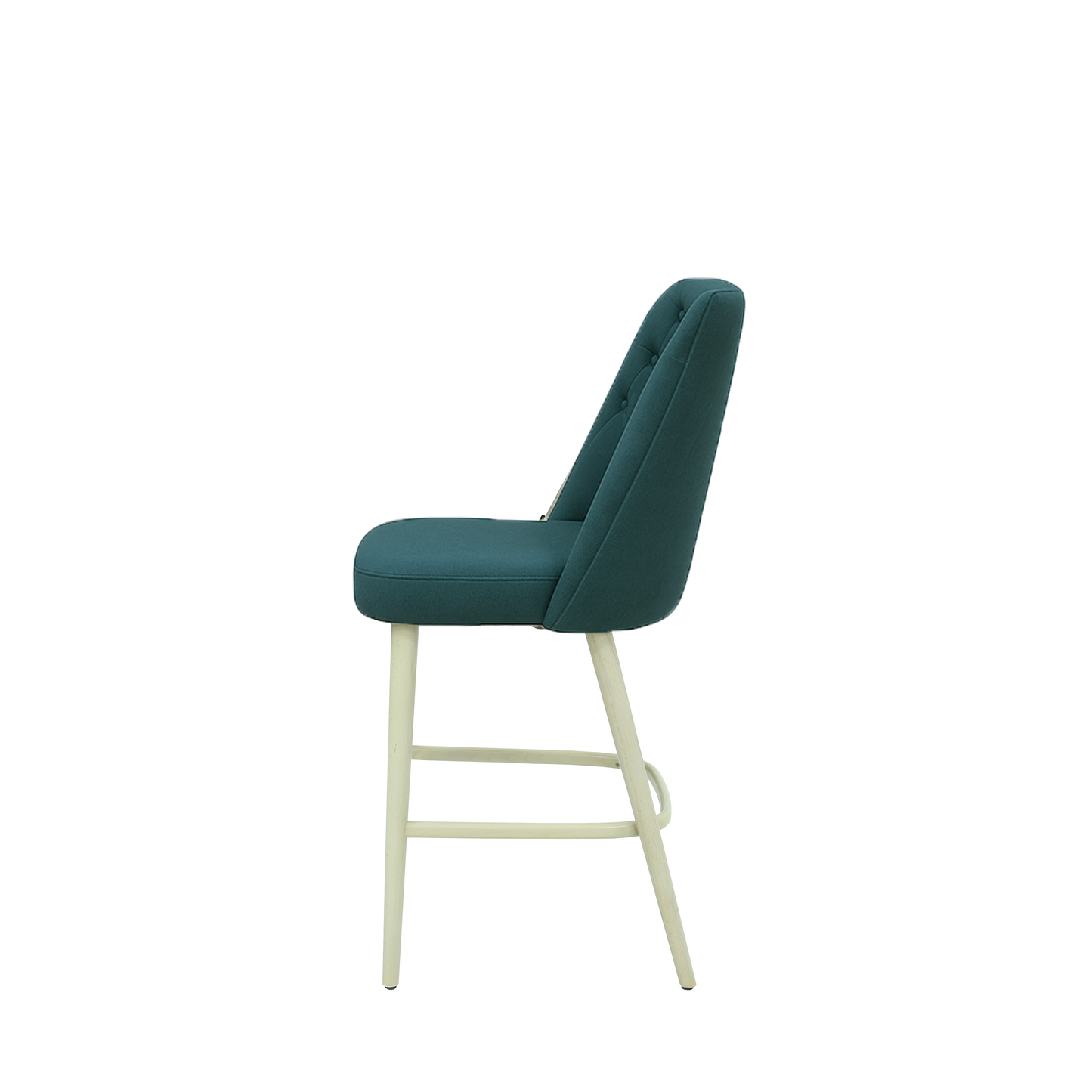 Scaun insula catifea ALBASTRA | model SCOT