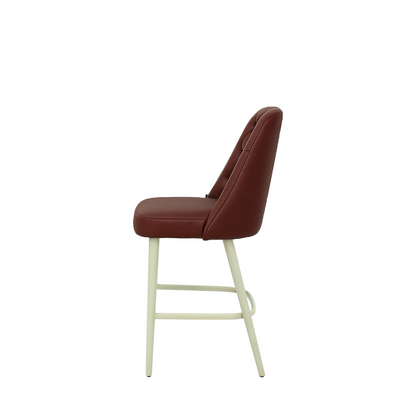 Scaun insula piele GALBENA | model SCOT