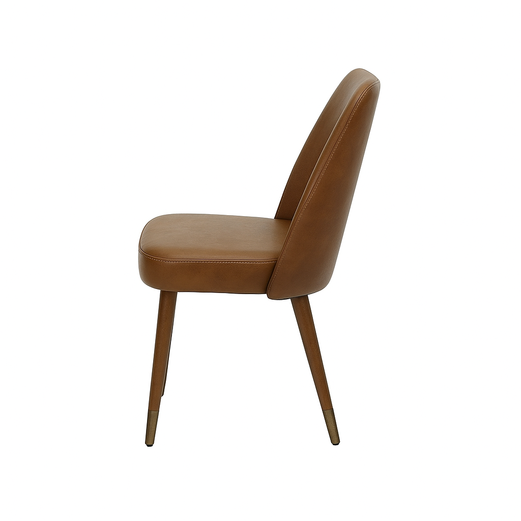 Scaun piele BEJ | model JONY
