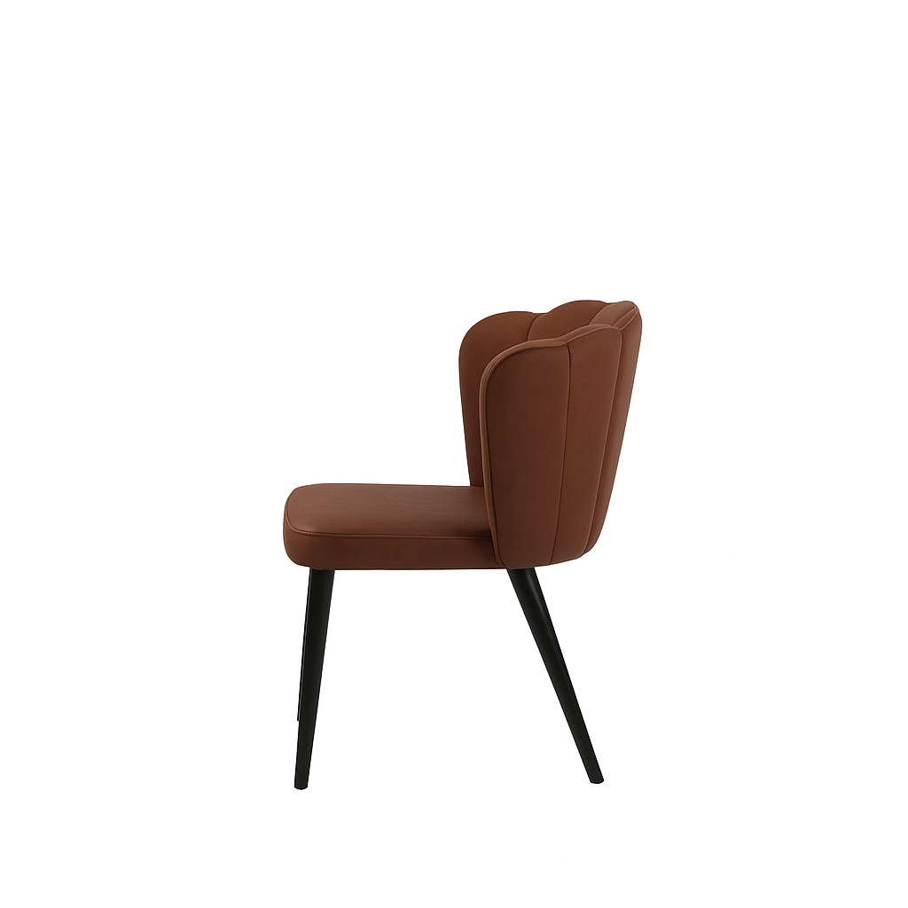 Scaun piele GALBENA | model ARIA