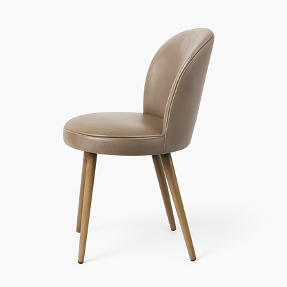 Scaun piele BEJ | model SAM