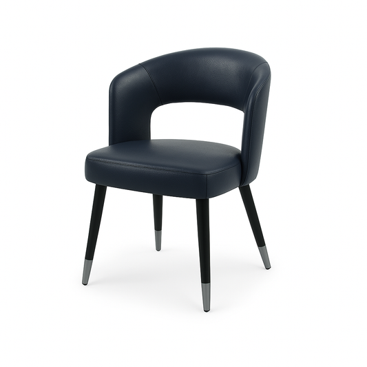 Scaun piele ALBASTRA | model SANDY