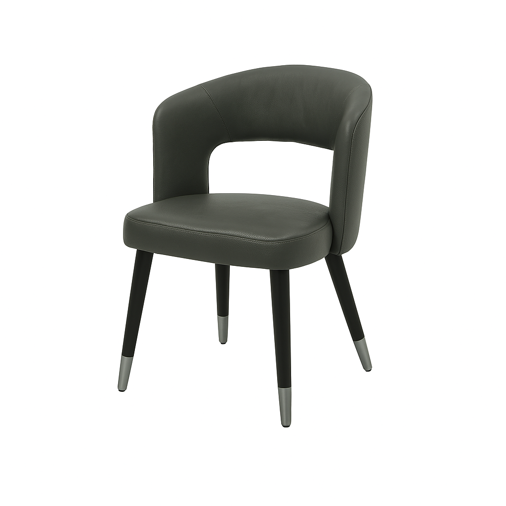 Scaun piele VERDE | model SANDY