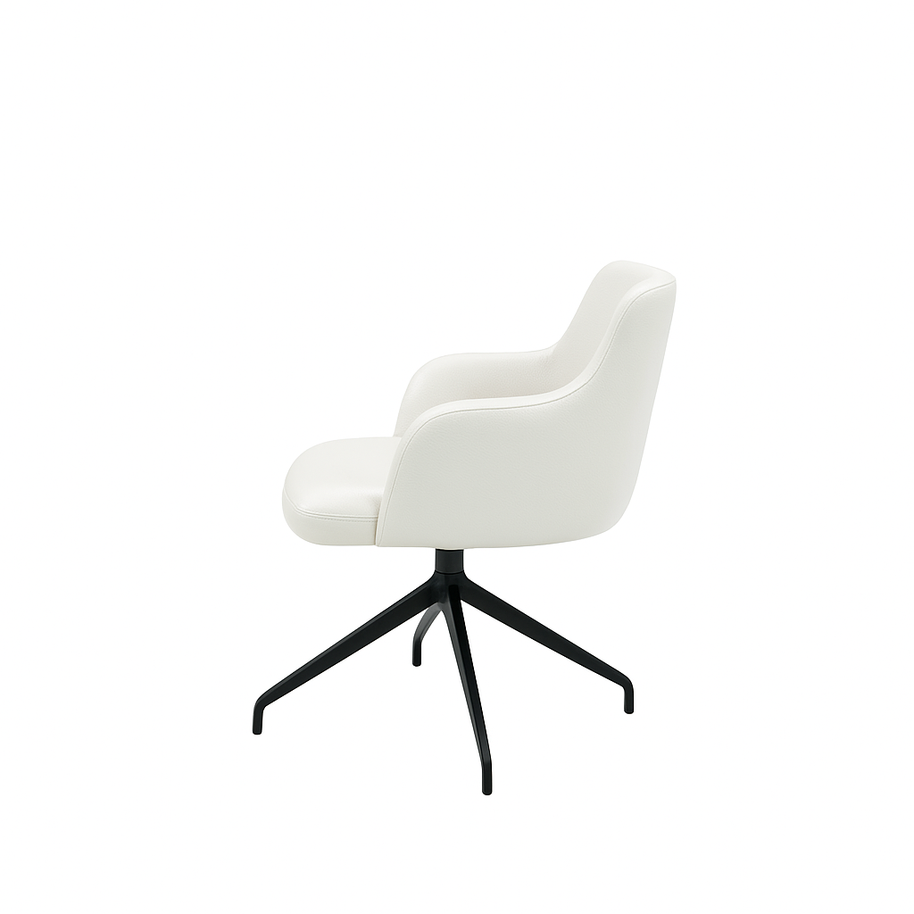 Scaun piele GALBENA | model SOHO